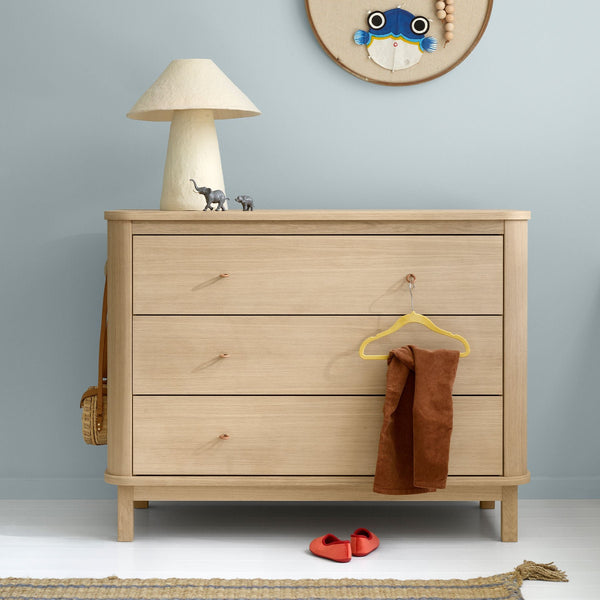 Oliver Furniture Wood Kommode 3 Schubladen Eiche