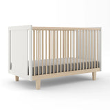 Oeuf Cot Rhea Walnut White 70x140 cm